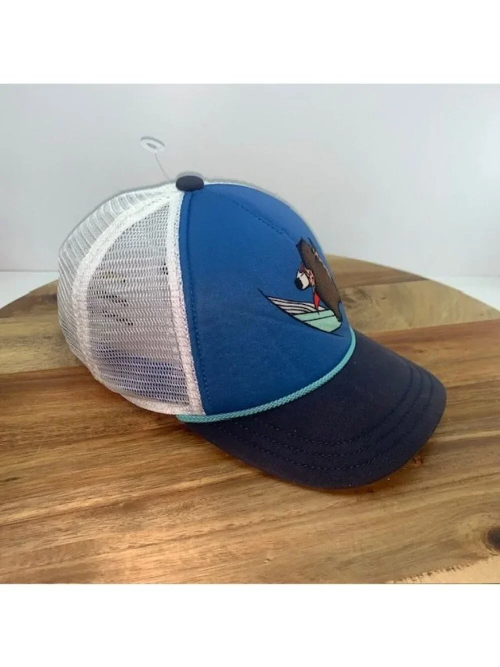 Patagonia Youth Kids Trucker Hat Cap Snapback OSFM  Mesh Back Rope